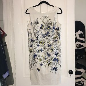 Gorgeous Butterfly Patterned Talbots Dress